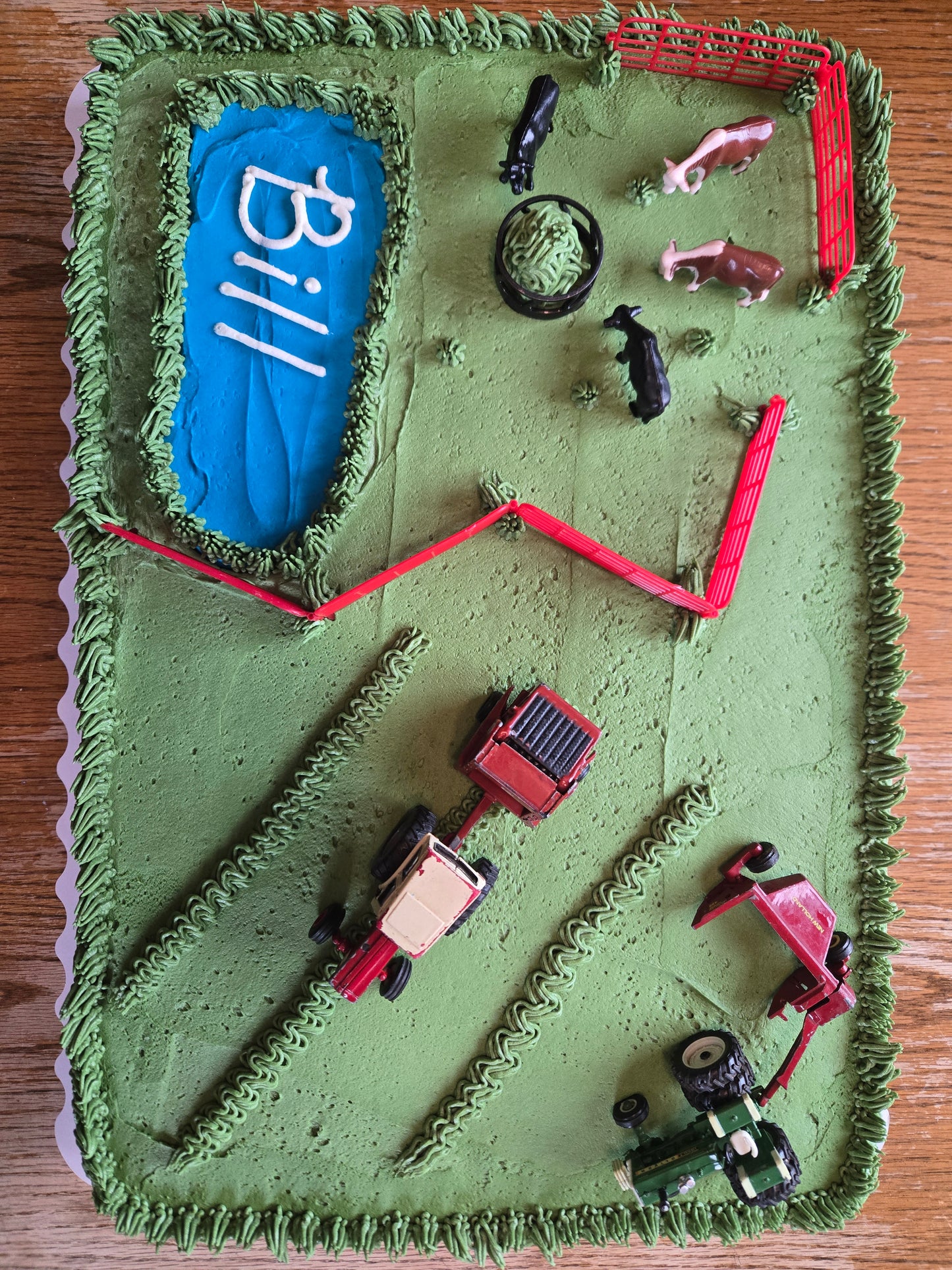 1/2 Sheet Cake ~ about 48 2" servings