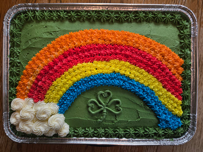 1/4 Sheet Cake ~ Packaging (aluminum pan w/ clear dome top)