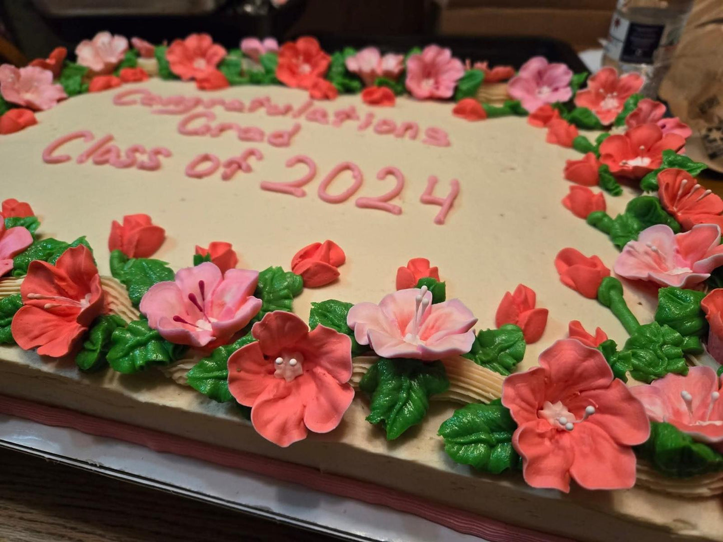 Graduation Cake ~ 1/2 Sheet