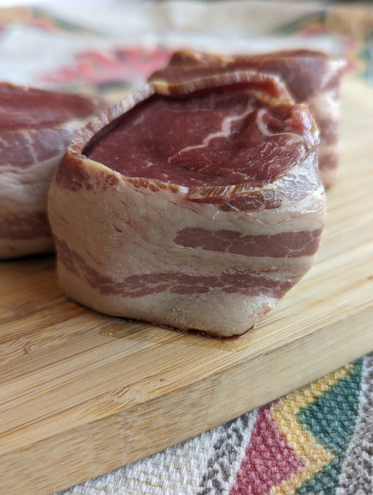 Tenderloin ~ Filets wrapped in Bacon