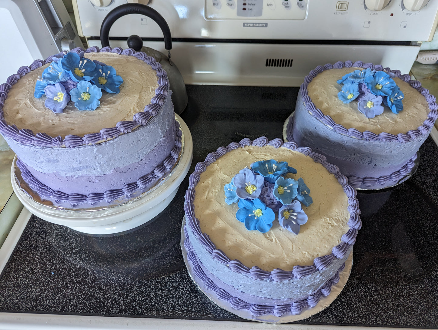 Gathering, 2 Layer Cake ~ Presentation Box ~ about 20 servings